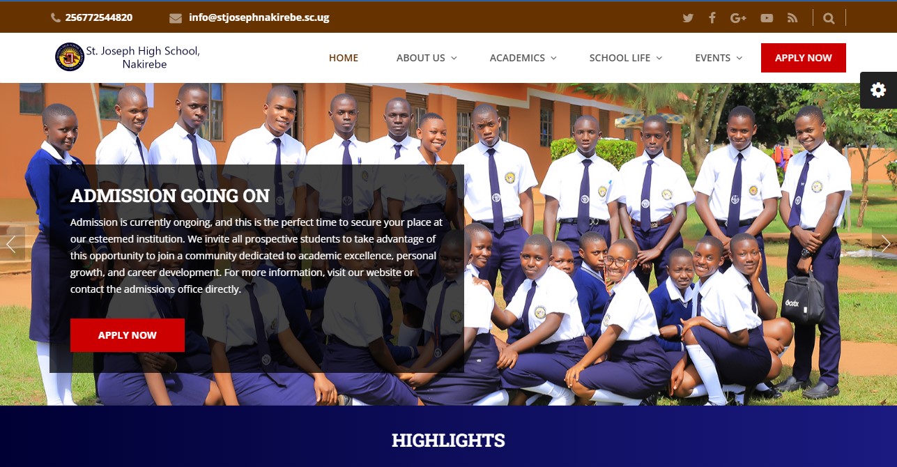 School website